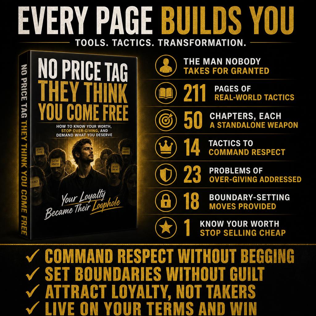 NO PRICE TAG: THEY THINK YOU COME FREE