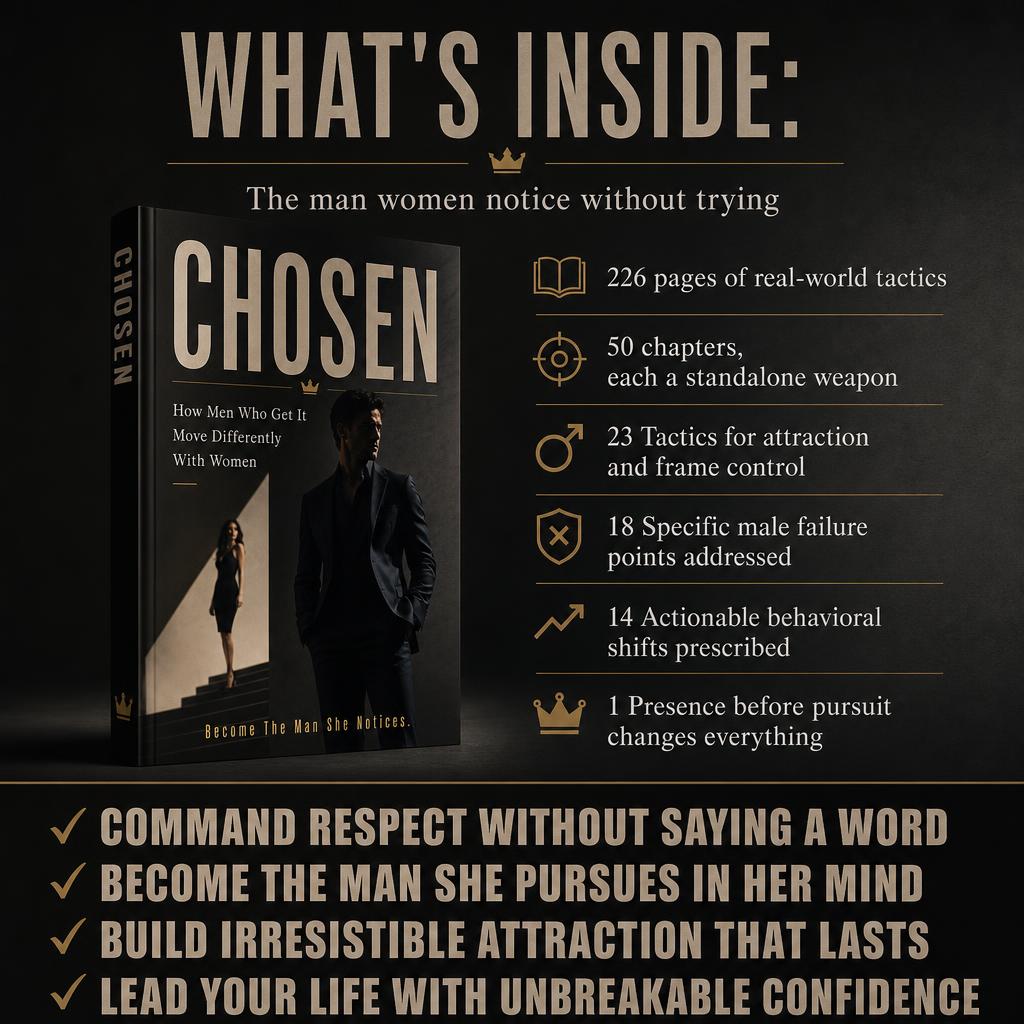 CHOSEN: How Men Who Get It Move Differently With Women