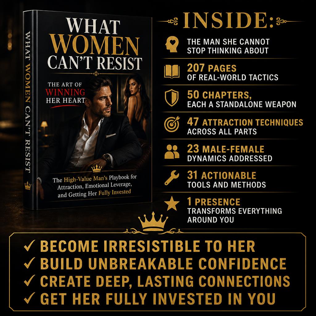 WHAT WOMEN CAN’T RESIST: THE ART OF WINNING HER HEART