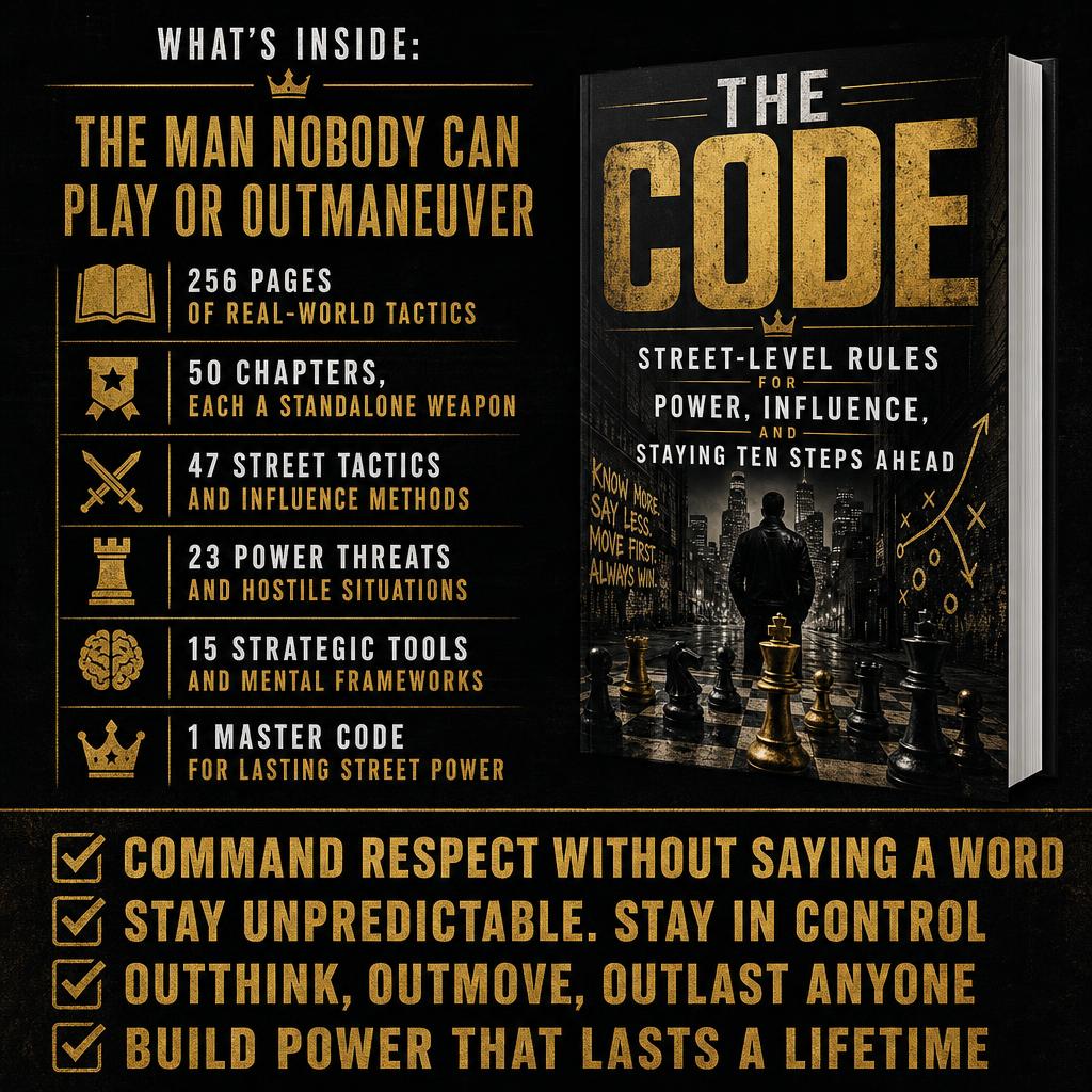THE CODE: Street-Level Rules For Power, Influence, And Staying Ten Steps Ahead