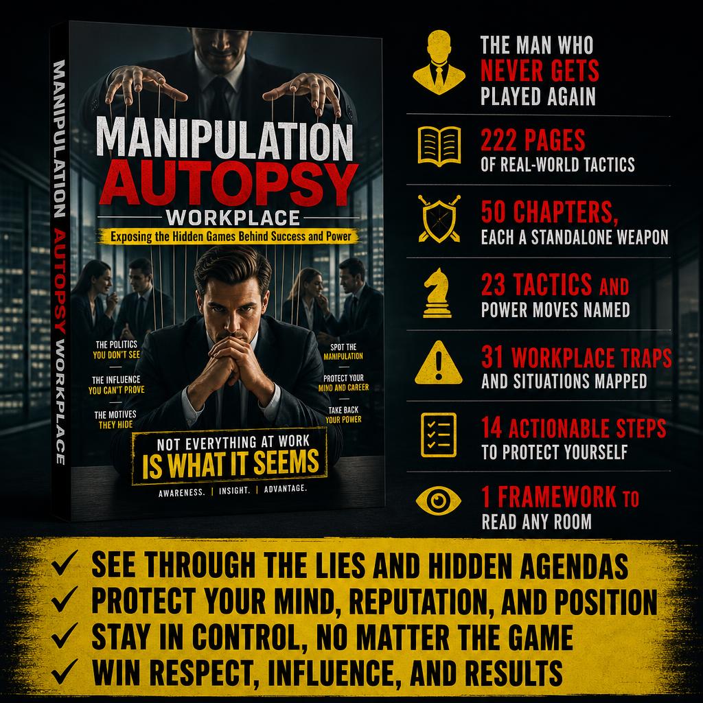 MANIPULATION AUTOPSY: WORKPLACE