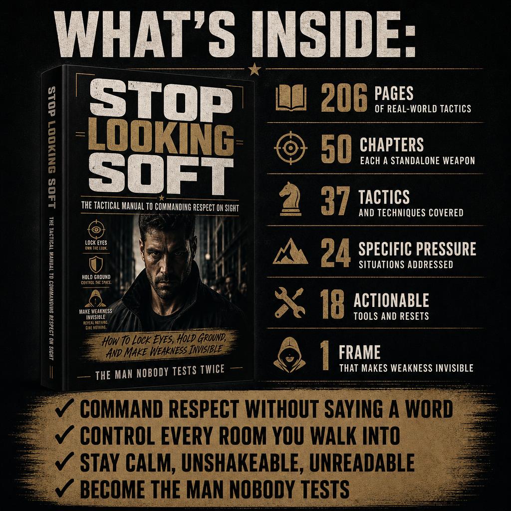 STOP LOOKING SOFT: THE TACTICAL MANUAL TO COMMANDING RESPECT ON SIGHT
