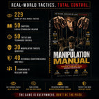 THE MANIPULATION MANUAL: The Street-Smart Guide To Persuasion, Psychological Defense, And Never Getting Hustled Again
