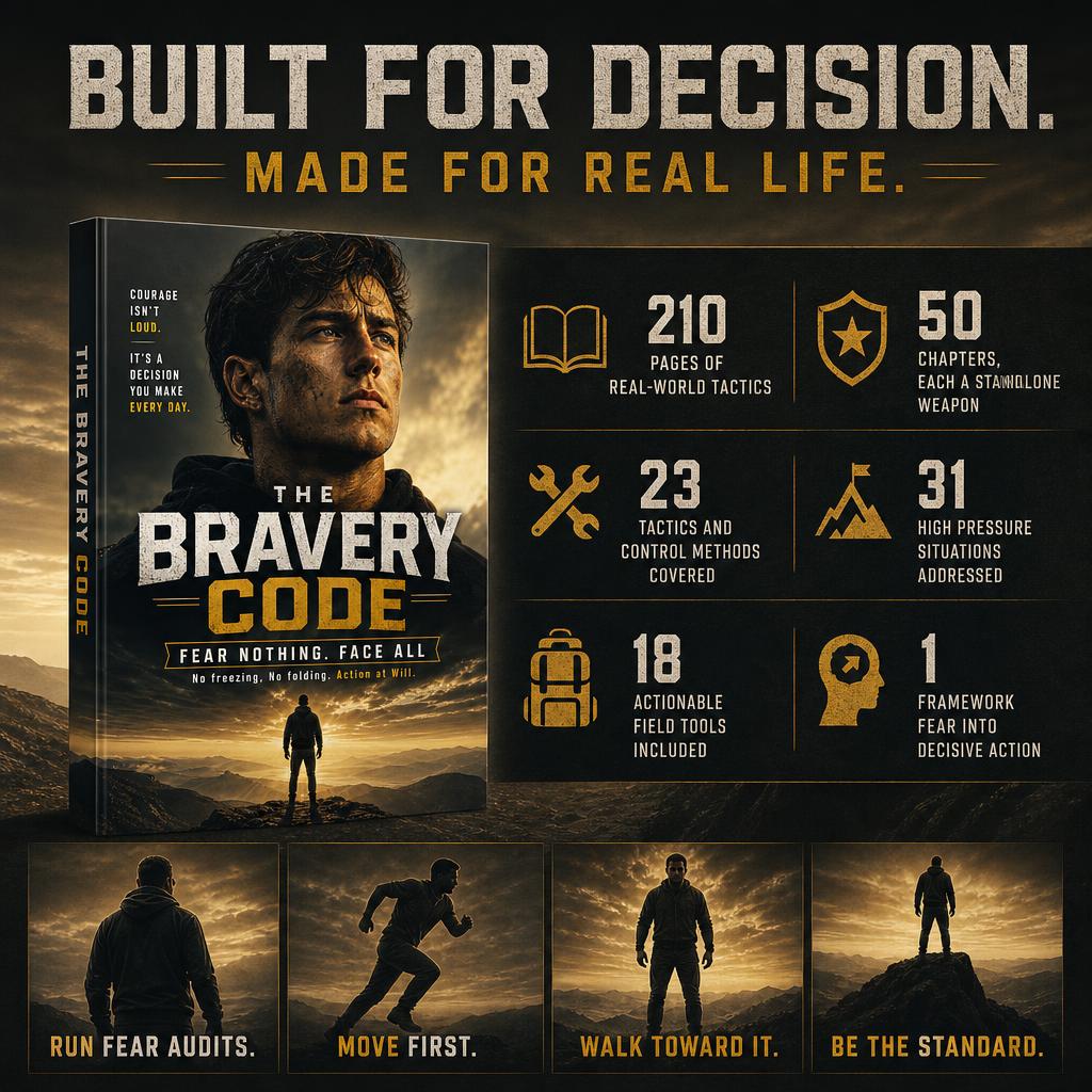 THE BRAVERY CODE: FEAR NOTHING. FACE ALL