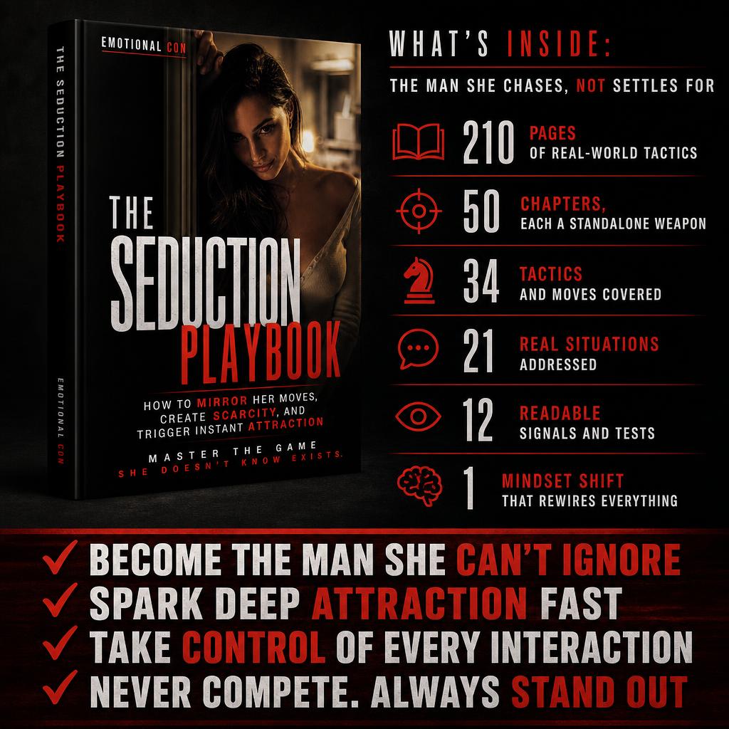 EMOTIONAL CON: THE SEDUCTION PLAYBOOK