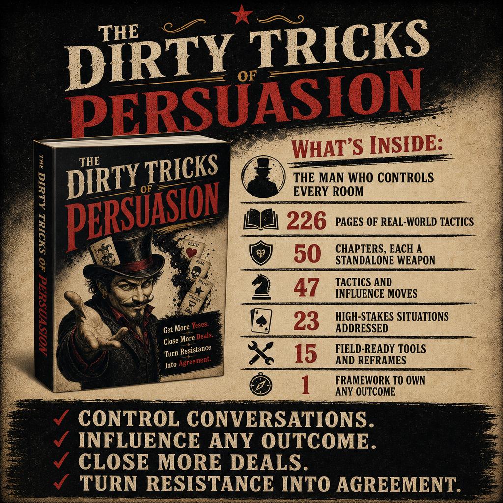 THE DIRTY TRICKS OF : PERSUASION