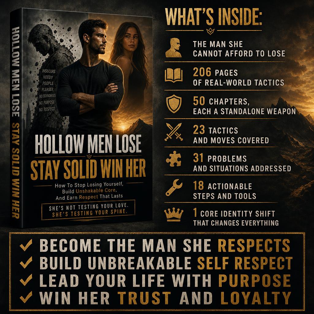 HOLLOW MEN LOSE: STAY SOLID WIN HER