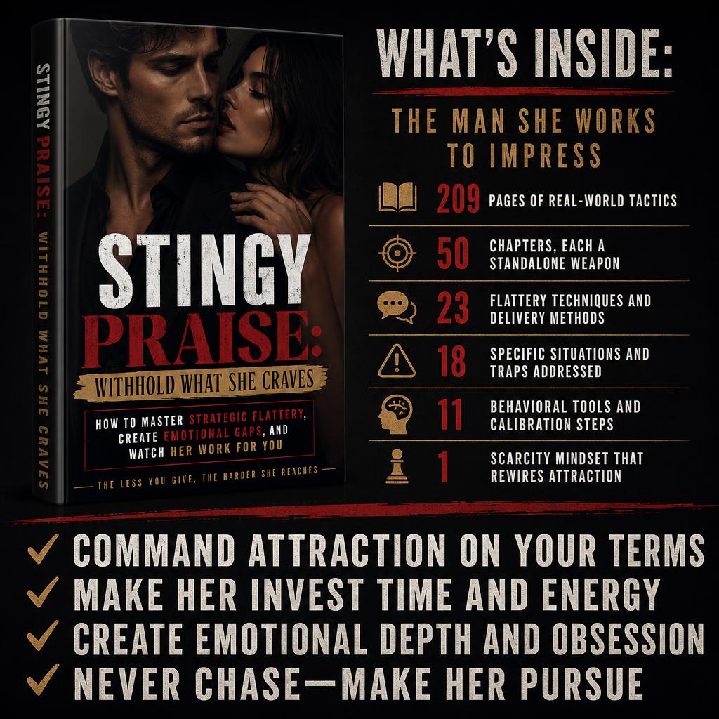 STINGY PRAISE: WITHHOLD WHAT SHE CRAVES