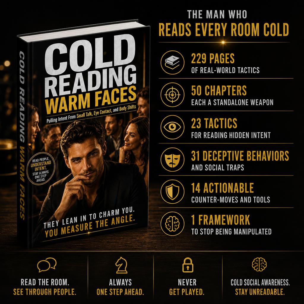 COLD READING WARM FACES: Pulling Intent From Small Talk, Eye Contact, And Body Shifts