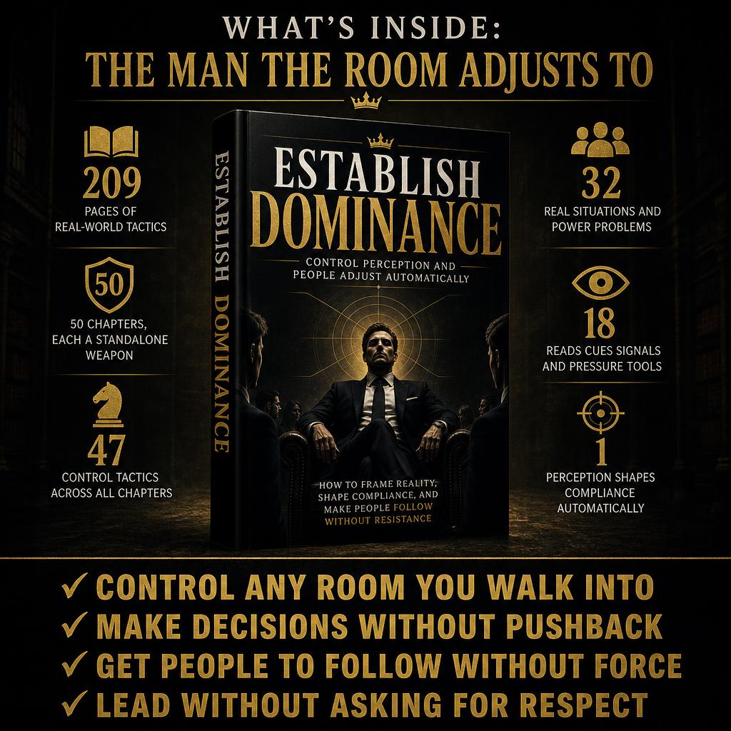 Establish Dominance: Control Perception and People Adjust Automatically
