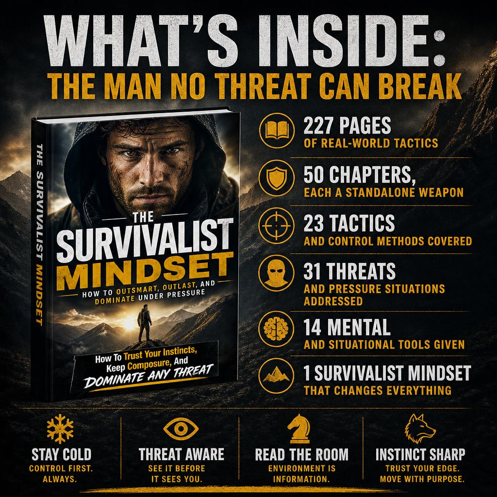 The Survivalist Mindset: How to Outsmart, Outlast, and Dominate Under Pressure