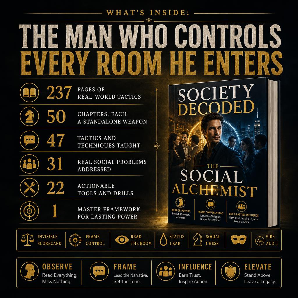 Society Decoded: The Social Alchemist