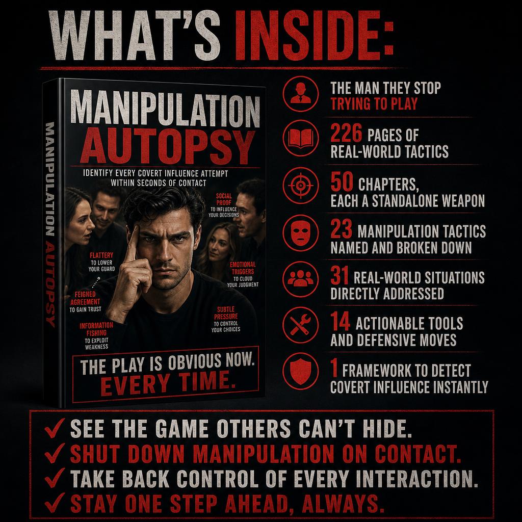 MANIPULATION AUTOPSY: MANIPULATION AUTOPSY