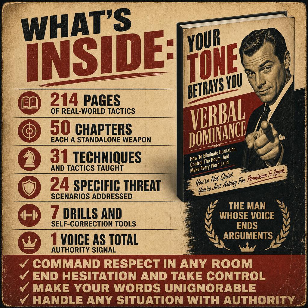 YOUR TONE BETRAYS YOU: VERBAL DOMINANCE