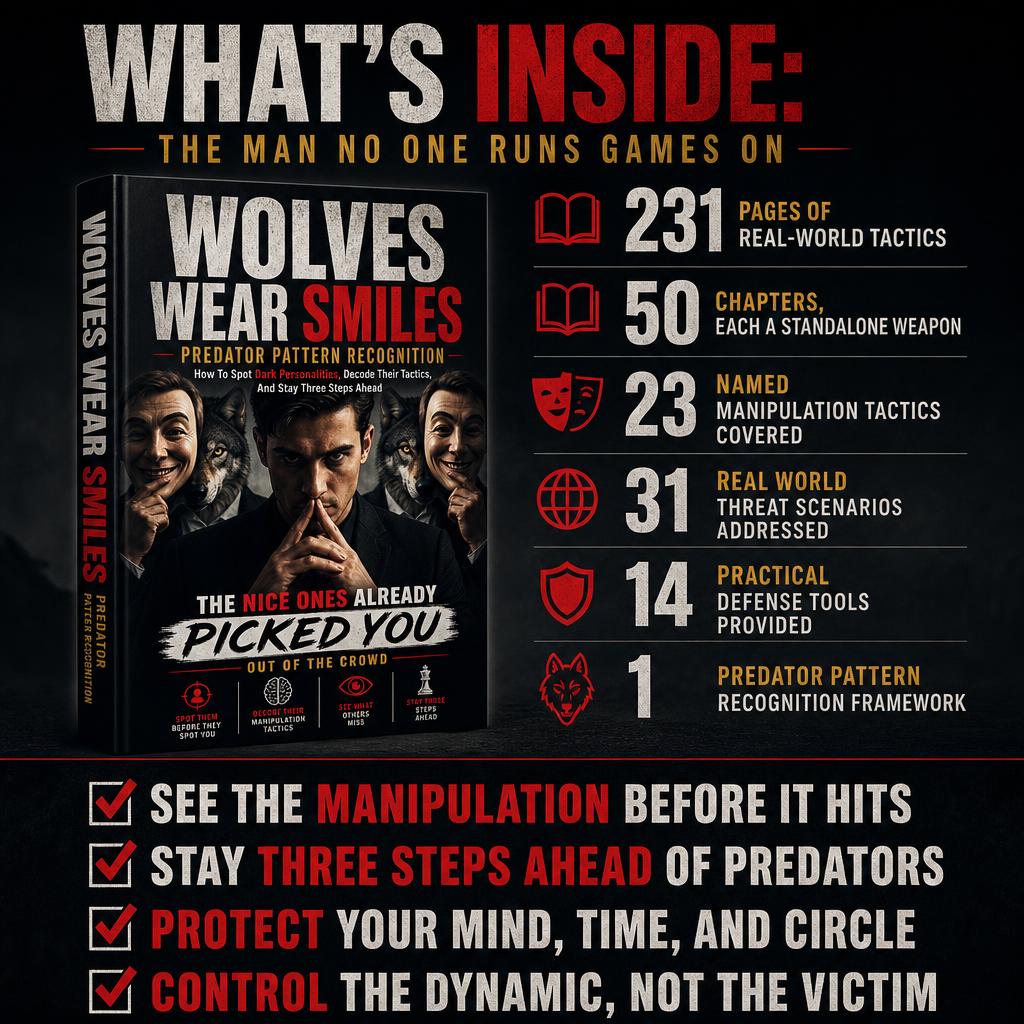 WOLVES WEAR SMILES: PREDATOR PATTERN RECOGNITION