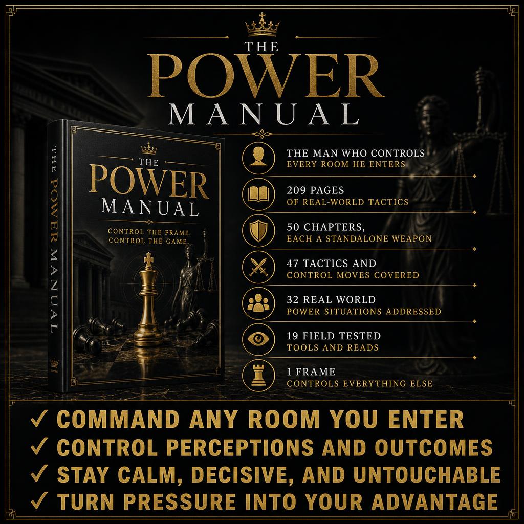 The Power Manual: control the frame. control the game