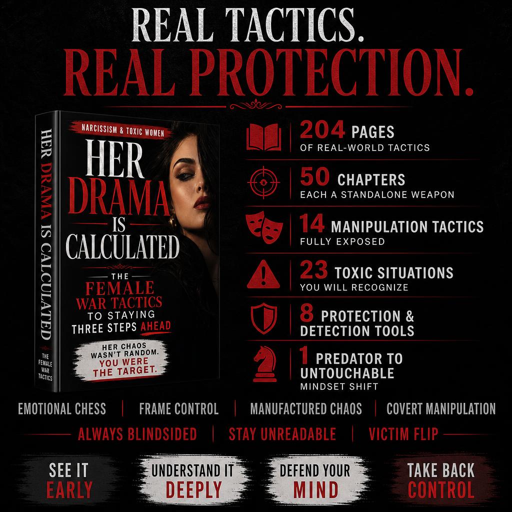 Her Drama Is Calculated: The Female War Tactics to Staying Three Steps Ahead