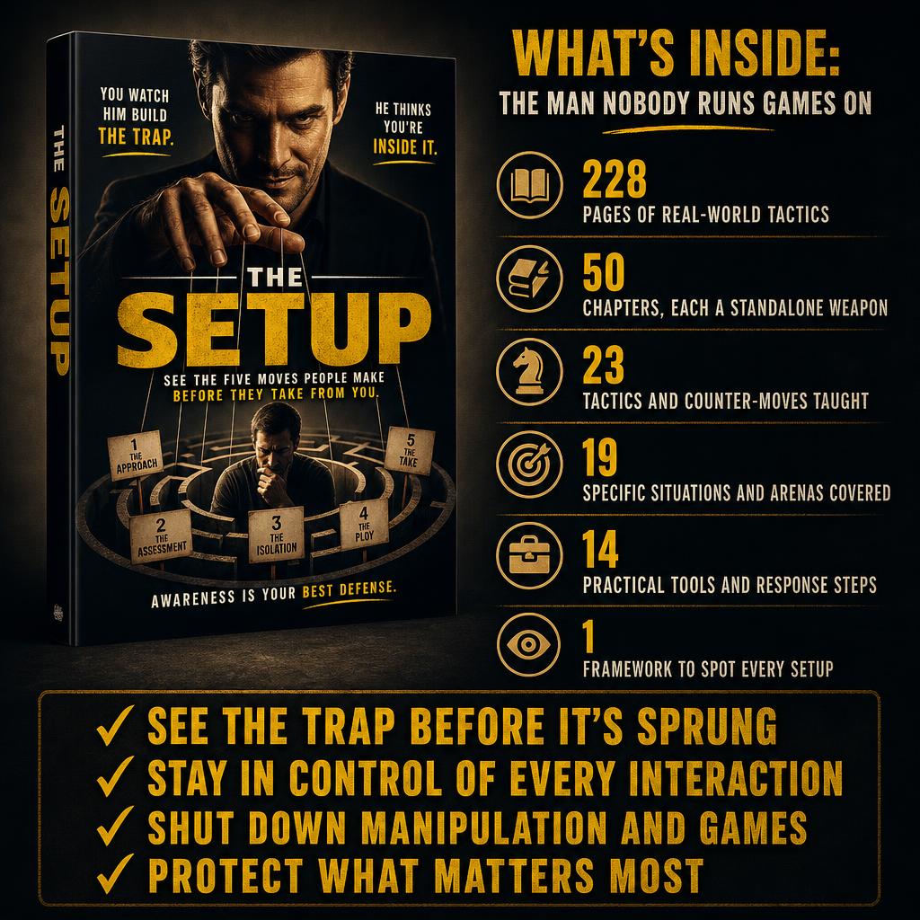 THE SETUP: THE SETUP