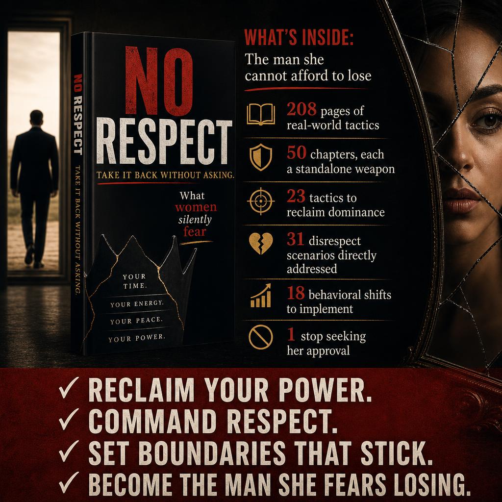 NO RESPECT: TAKE IT BACK WITHOUT ASKING.