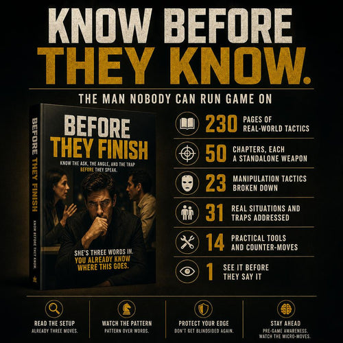 BEFORE THEY FINISH: Know The Ask, The Angle, And The Trap Before They Speak.