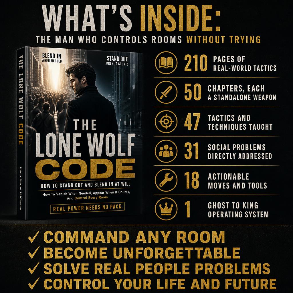 THE LONE WOLF CODE: HOW TO STAND OUT AND BLEND IN AT WILL