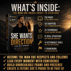 SHE WANTS DIRECTION: LEAD HER FORWARD