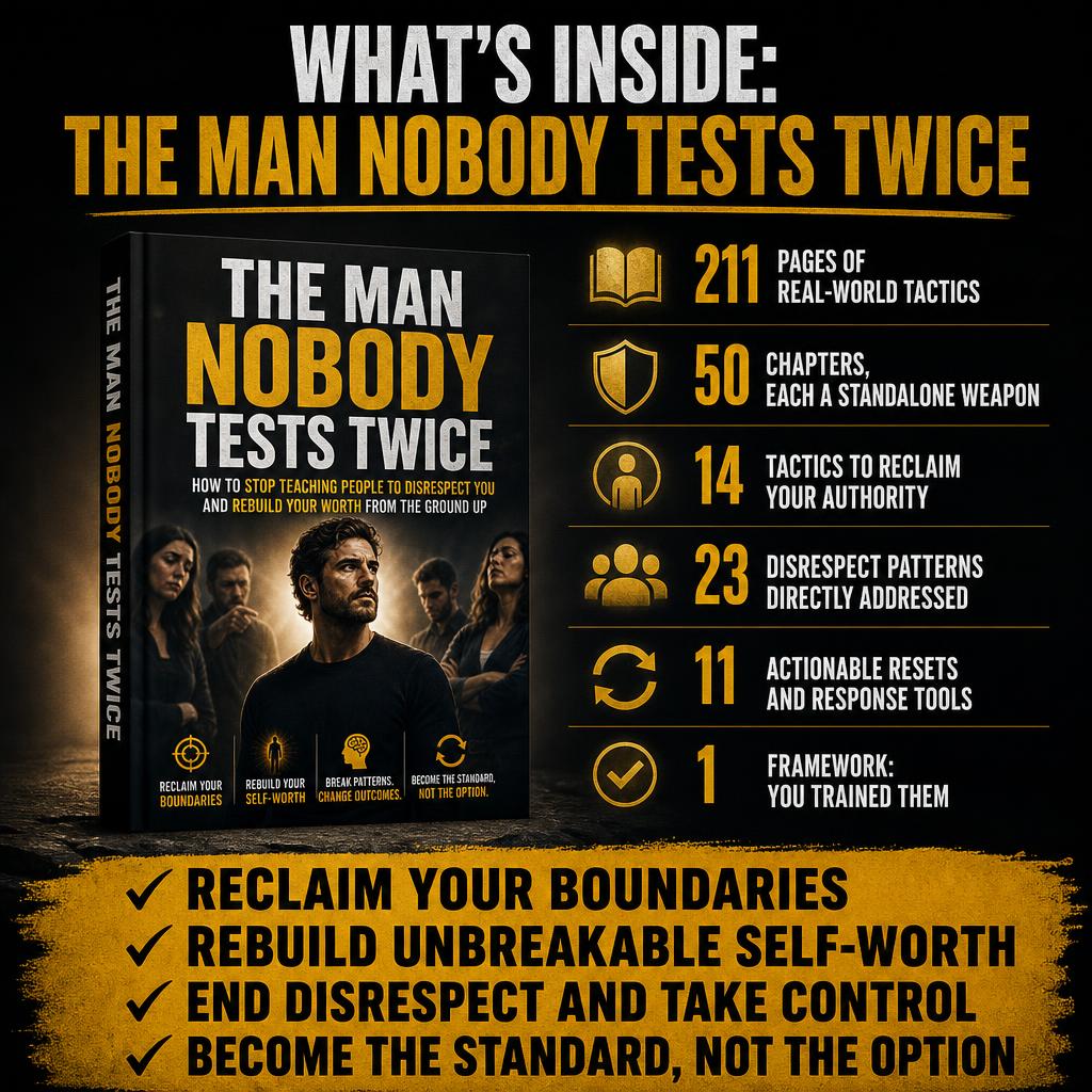 YOU TRAINED THEM: THEY TREAT YOU HOW YOU LET THEM