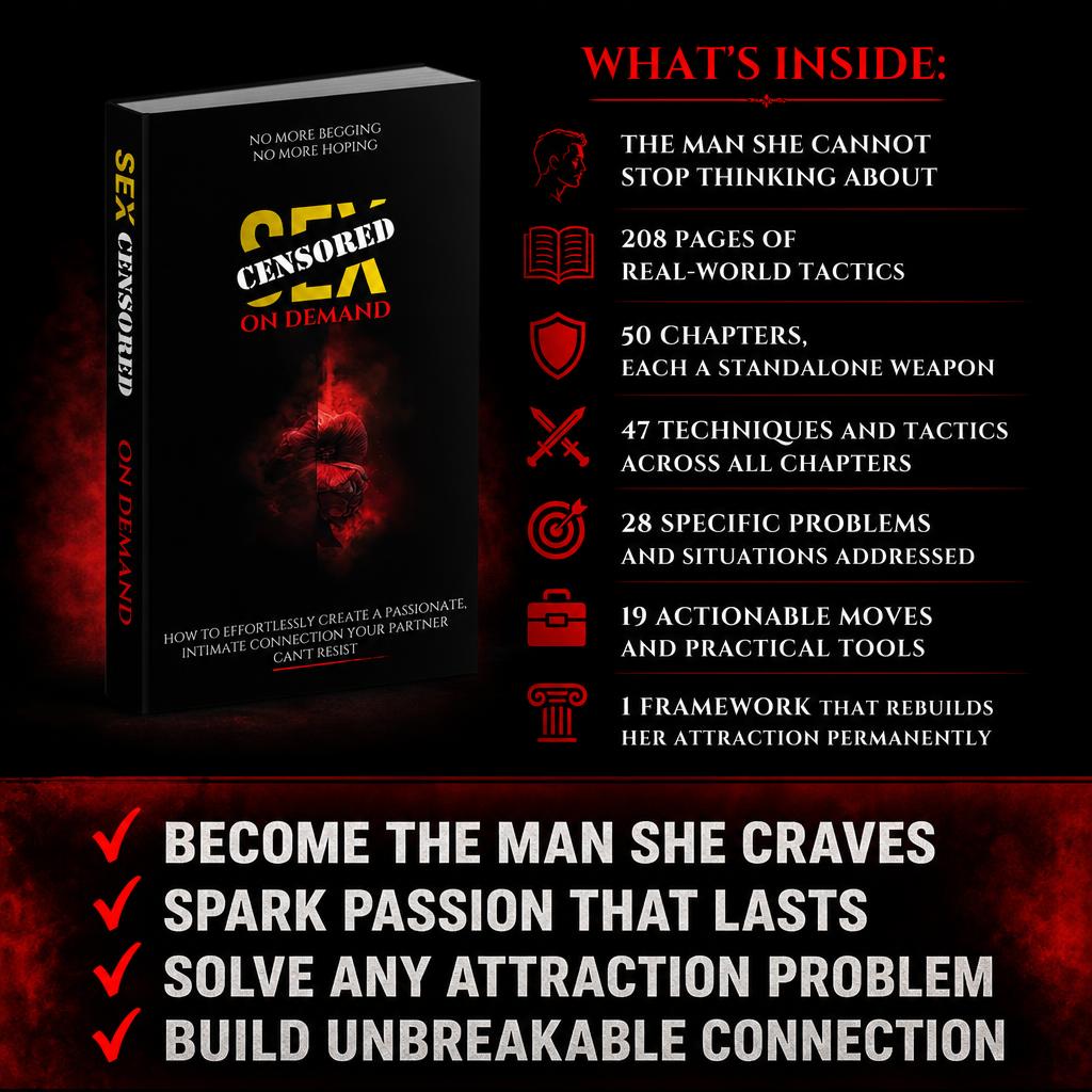CENSORED: SEX ON DEMAND - NO MORE BEGGING. NO MORE HOPING.