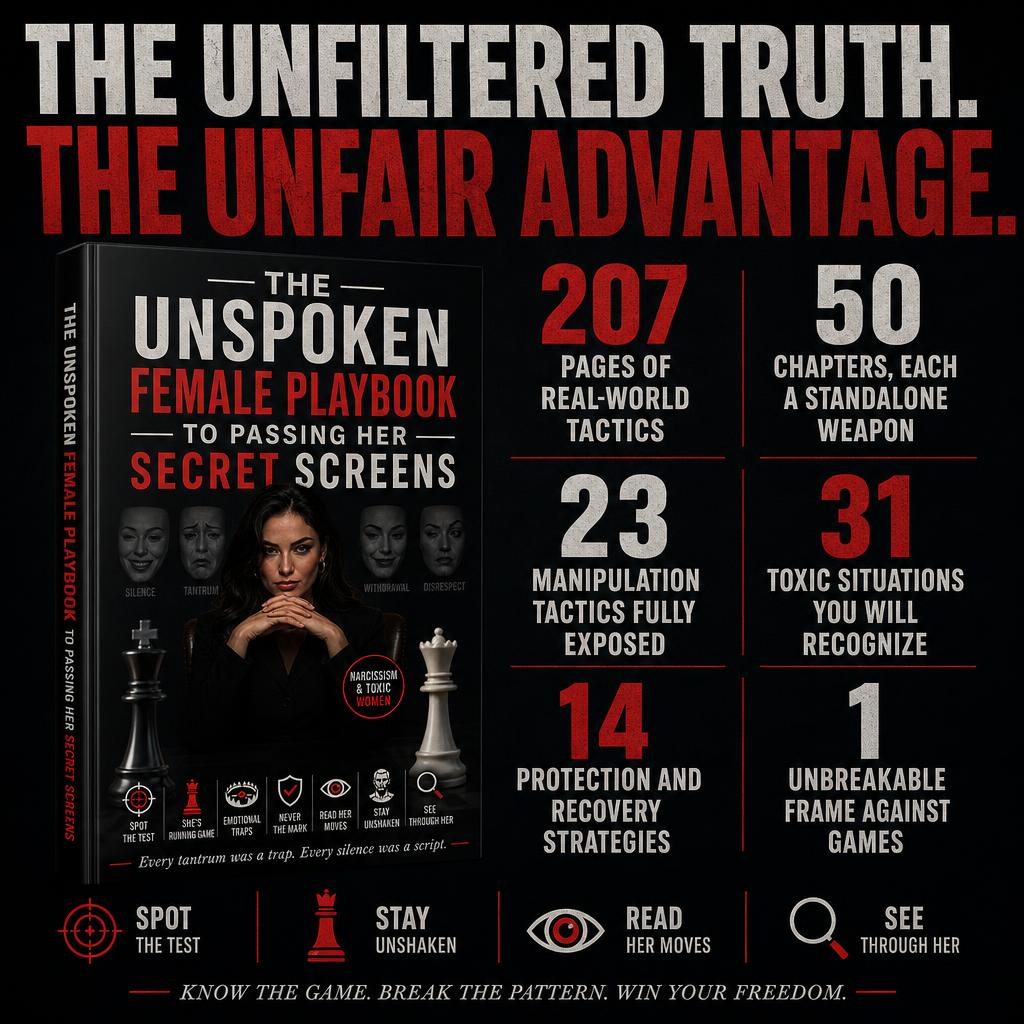 She's Testing You: The Unspoken Female Playbook to Passing Her Secret Screens