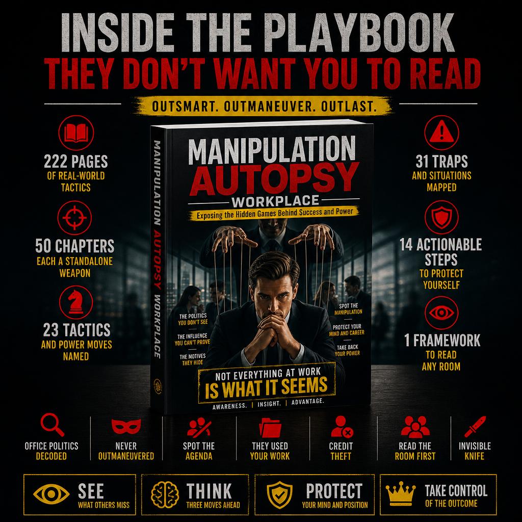 MANIPULATION AUTOPSY: WORKPLACE