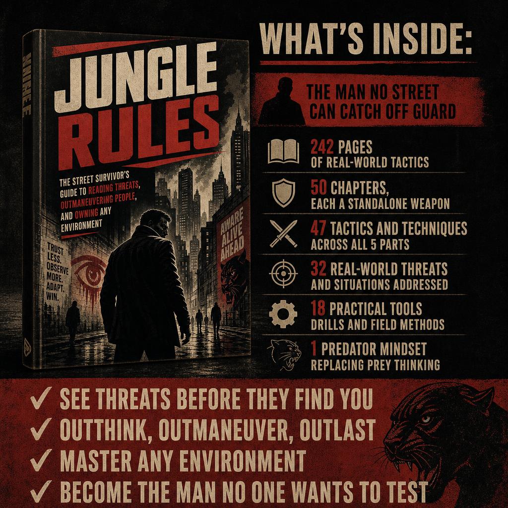 JUNGLE RULES: The Street Survivor's Guide To Reading Threats, Outmaneuvering People, And Owning Any Environment