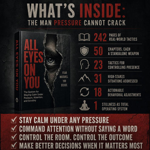 ALL EYES ON YOU: The System for Staying Calm Under Pressure, Attention, and Scrutiny