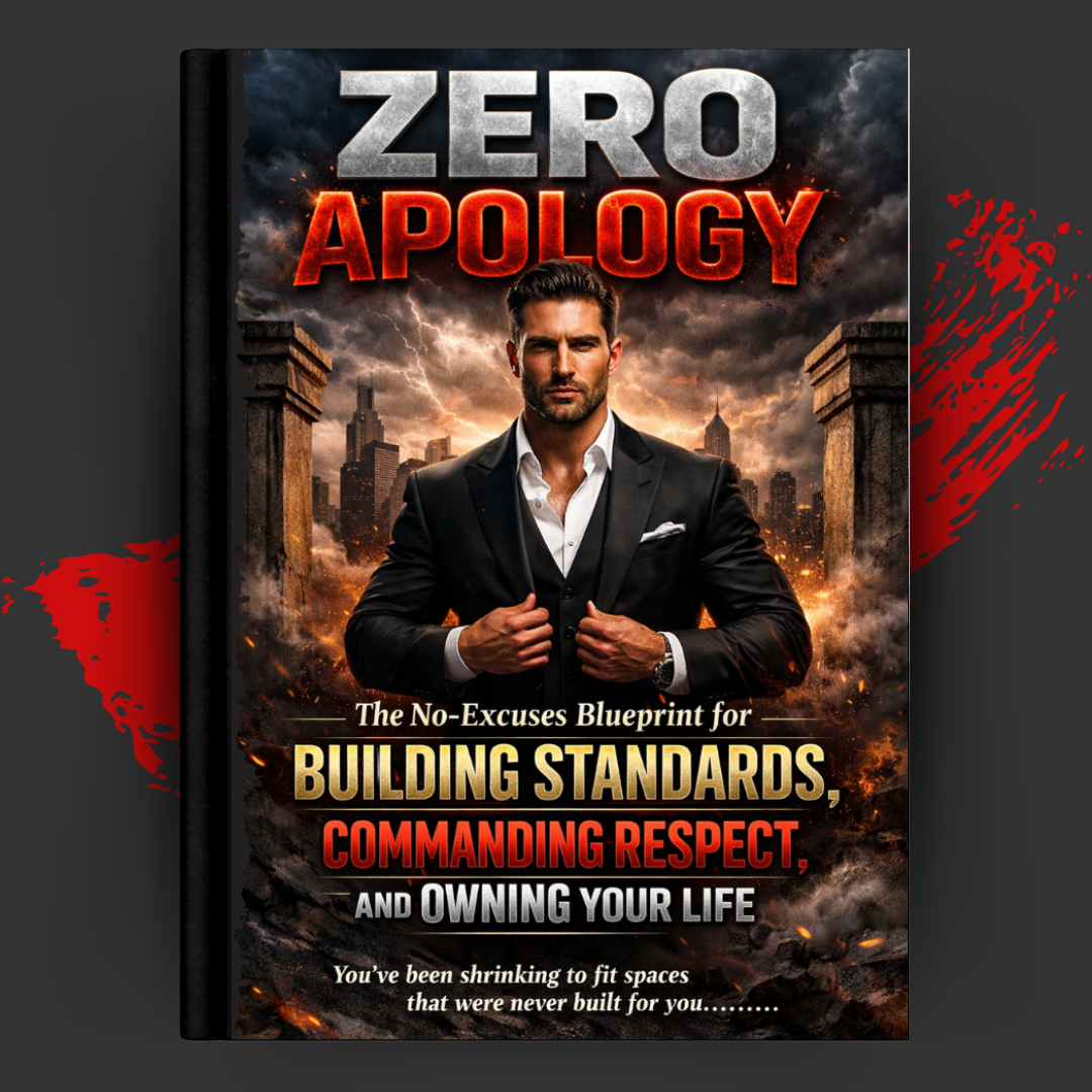 ZERO APOLOGY: The No-Excuses Blueprint for Building Standards, Commanding Respect, and Owning Your Life