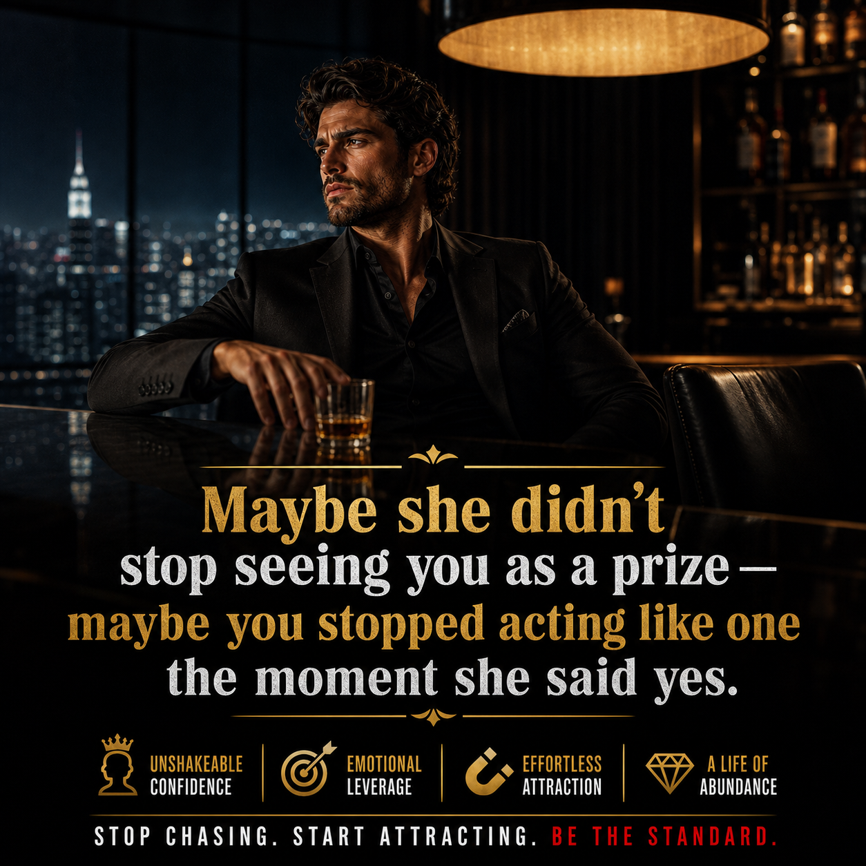THE PRIZE MINDSET: The High-Value Man's Playbook For Attraction, Emotional Leverage, And Getting Her Fully Invested