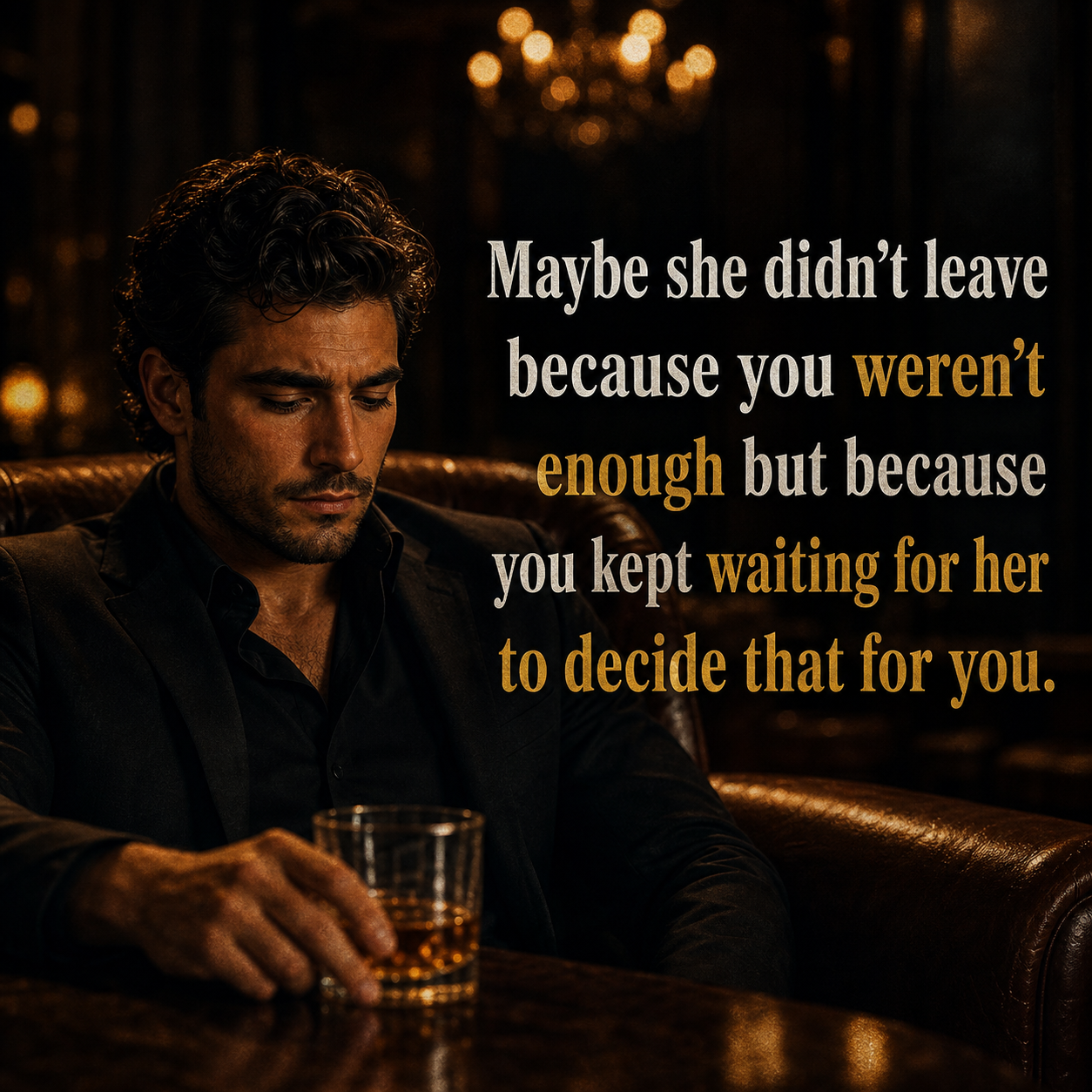 SHE CHOSE YOU: The Quiet Confidence Effect