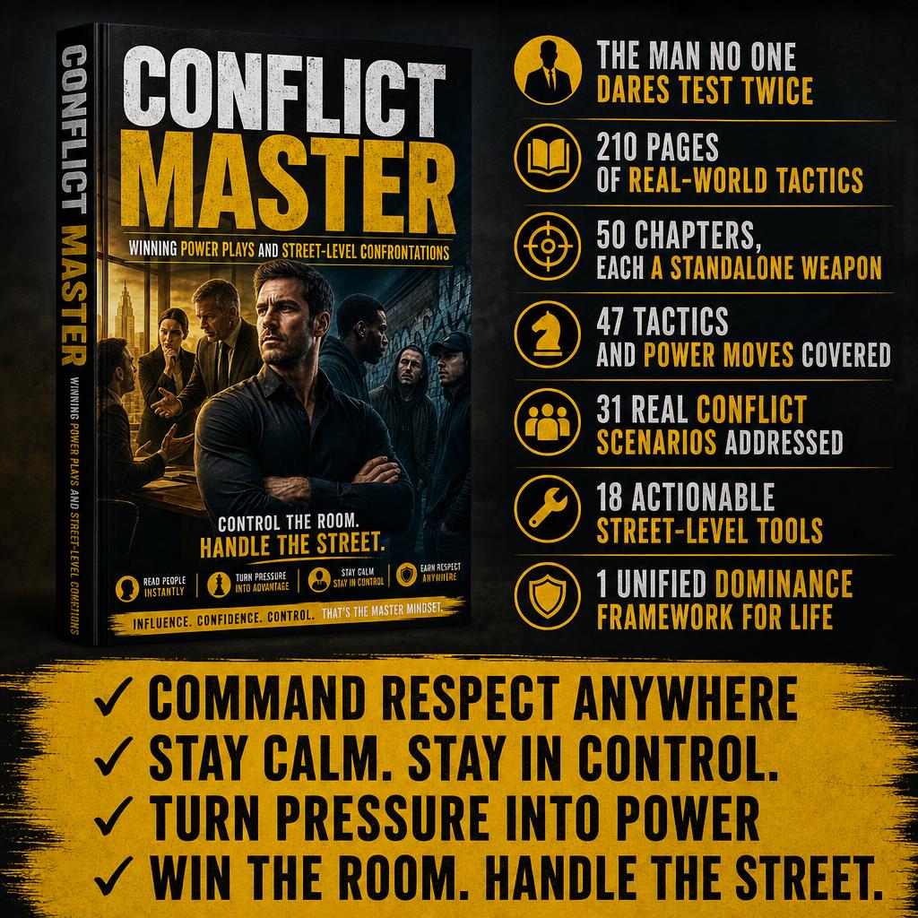 CONFLICT MASTER: Winning Power Plays And Street-Level Confrontations