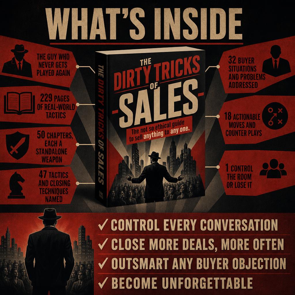 The Dirty Tricks of Sales