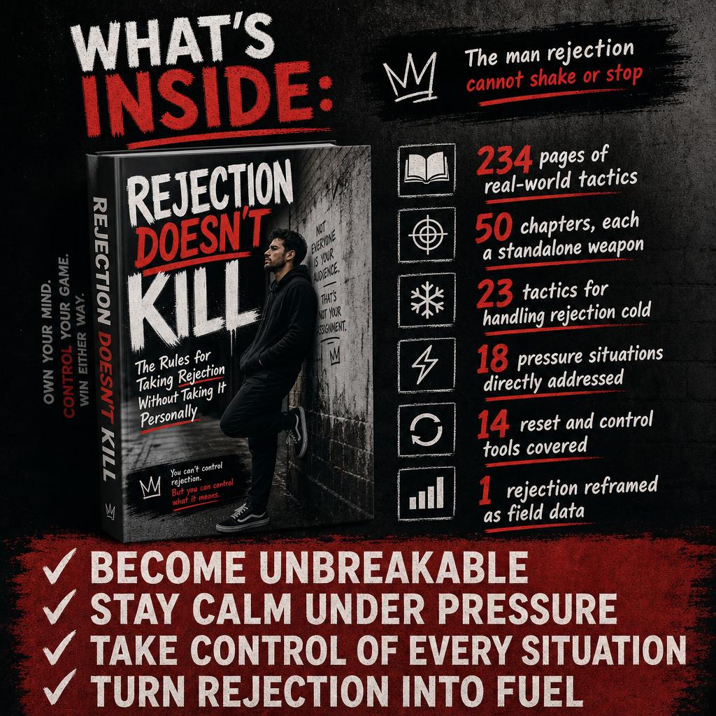 REJECTION DOESN'T KILL: The Rules for Taking Rejection Without Taking It Personally