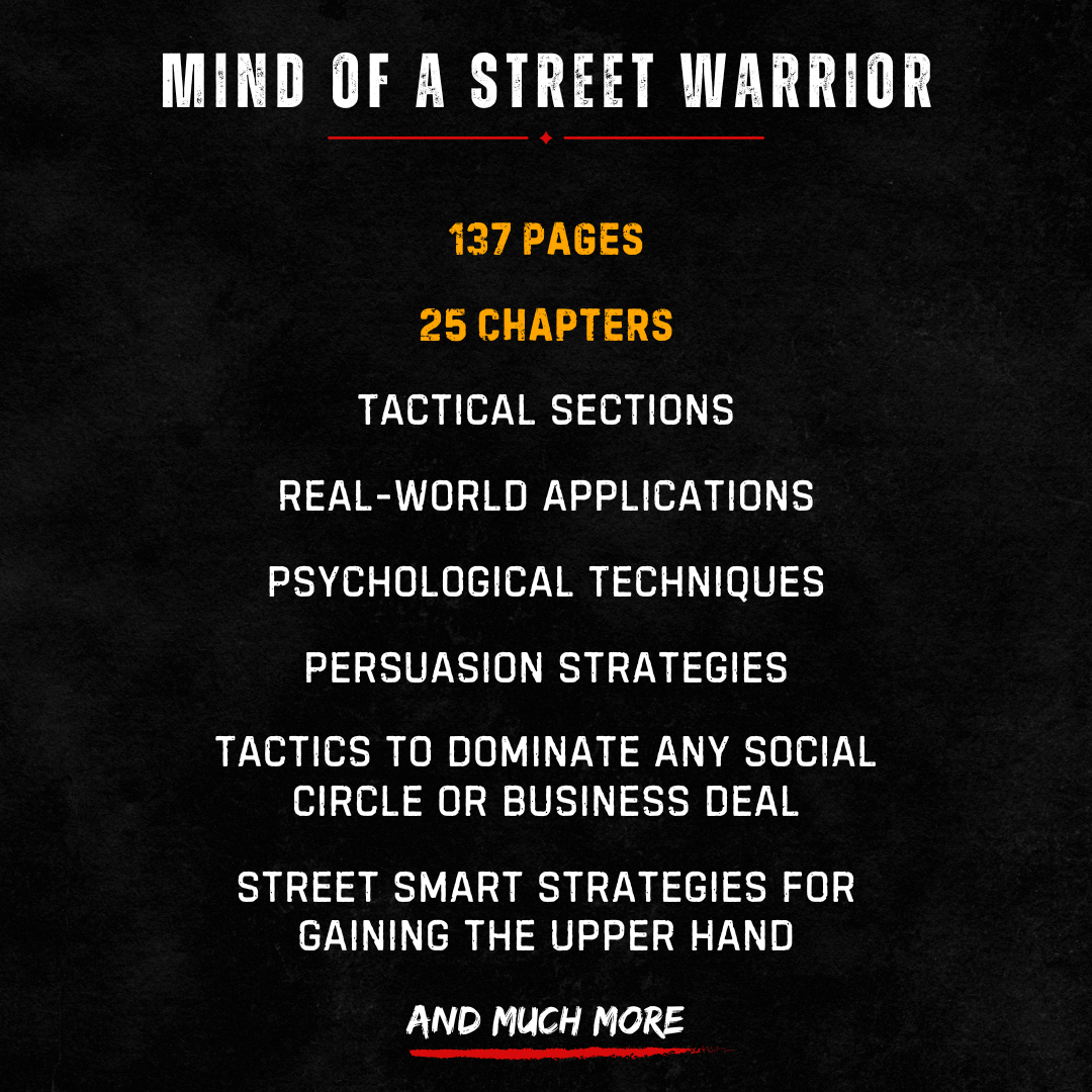 Mind of a Street Warrior: Outsmart, Outspeed, and Outsurvive