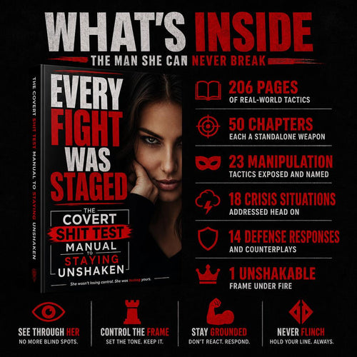 Every Fight Was Staged: The Covert Shit Test Manual to Staying Unshaken