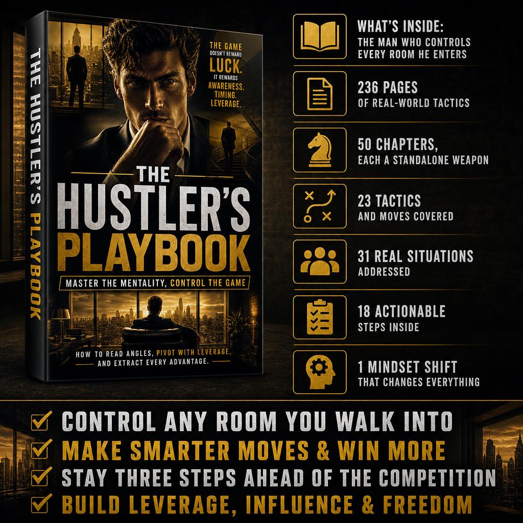 The Hustler’s Playbook: Master the Mentality, Control the Game