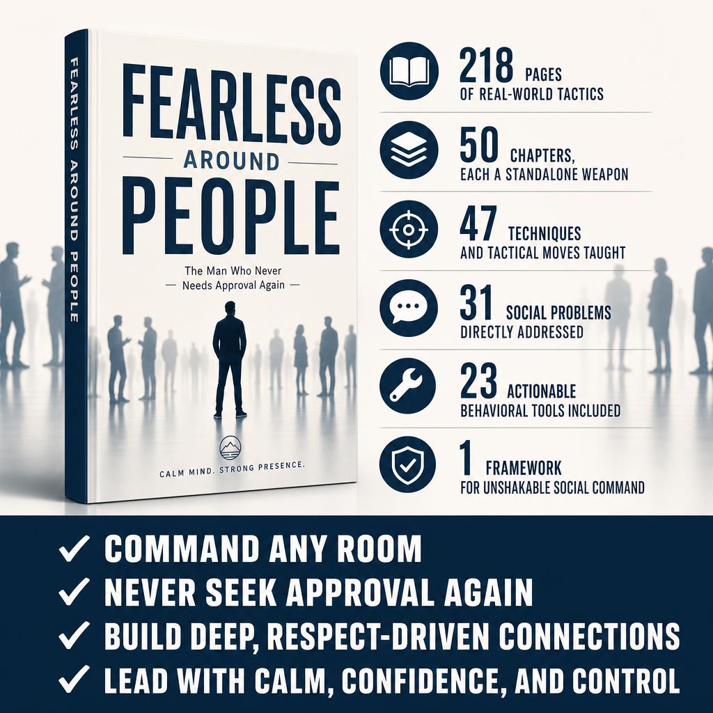 FEARLESS AROUND PEOPLE: The Framework for Calm, Confident Social Skills