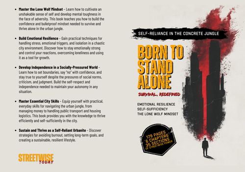 Born to Stand Alone: Mastering Self-Reliance in the Concrete Jungle