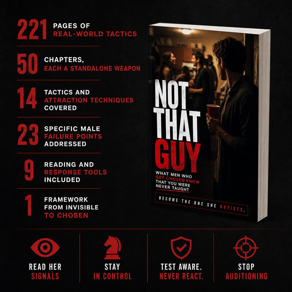 NOT THAT GUY: What Men Who Get Chosen Know That You Were Never Taught