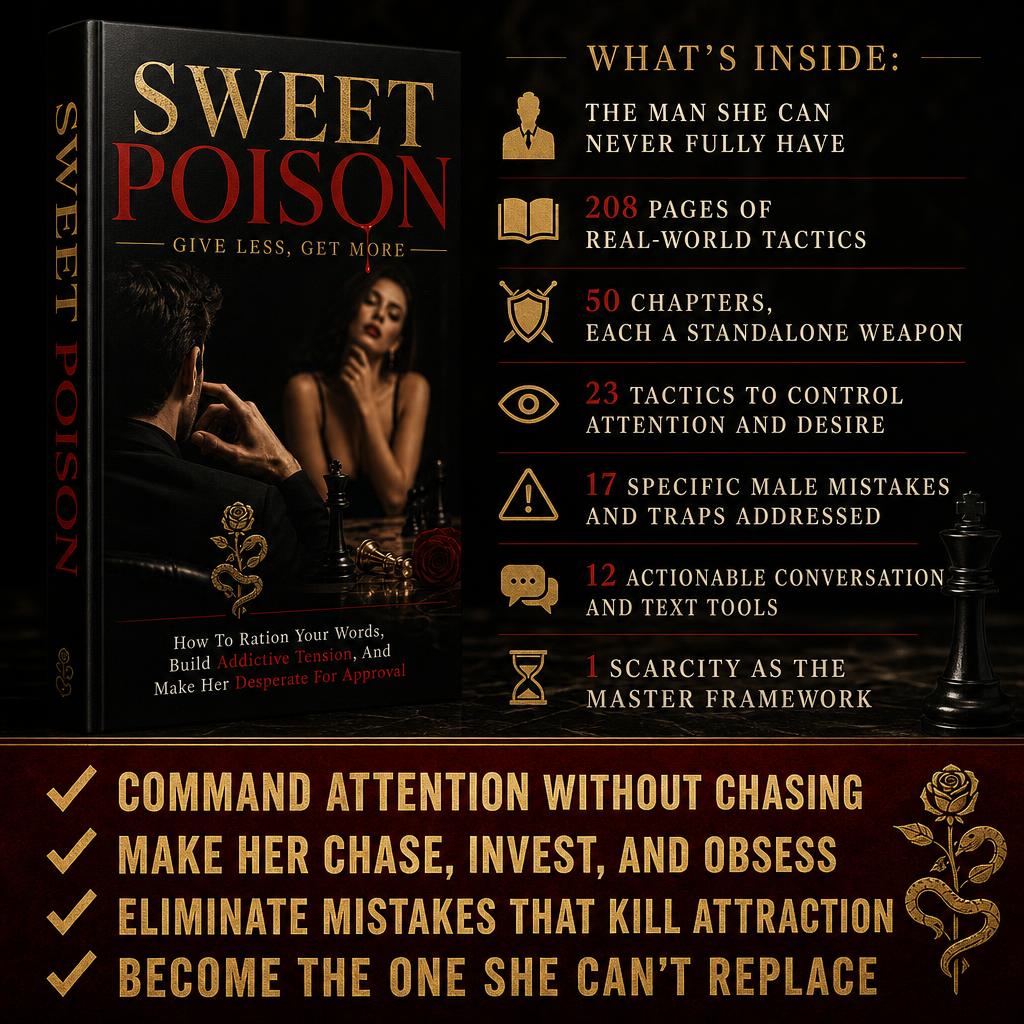 SWEET POISON: GIVE LESS, GET MORE