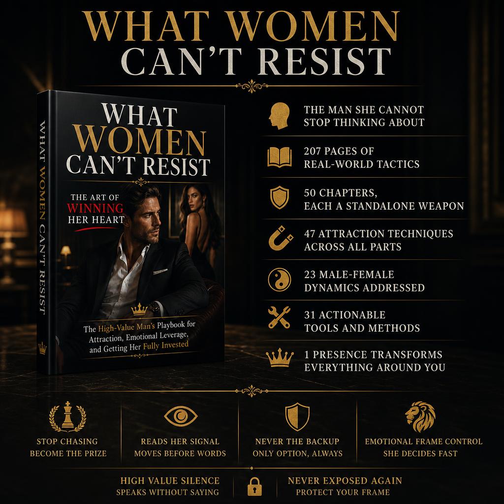 WHAT WOMEN CAN’T RESIST: THE ART OF WINNING HER HEART