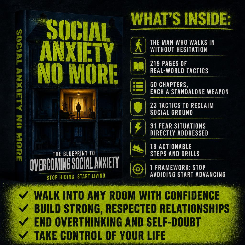 SOCIAL ANXIETY NO MORE: The Blueprint to Overcoming Social Anxiety