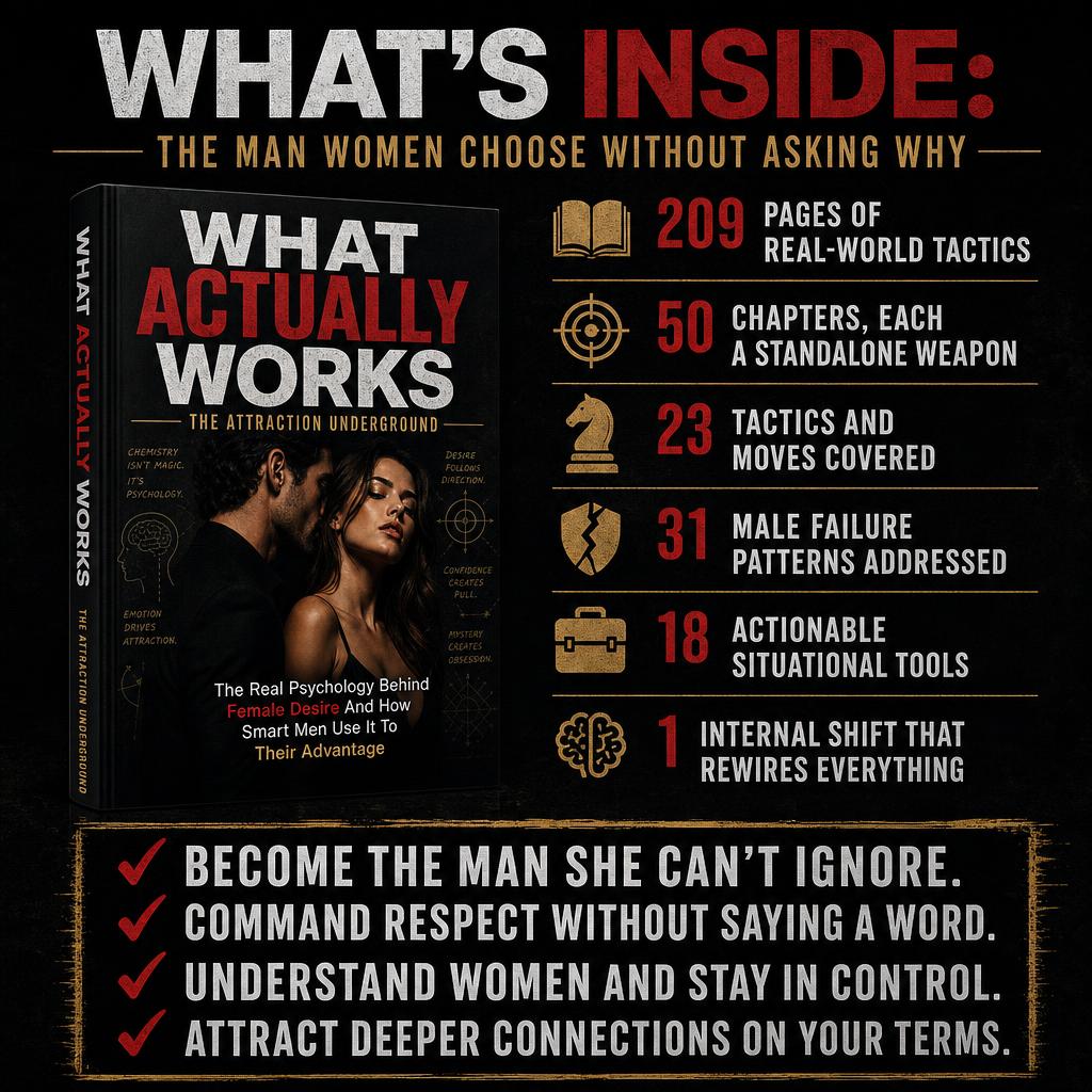 WHAT ACTUALLY WORKS: THE ATTRACTION UNDERGROUND