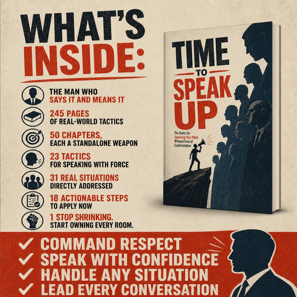 TIME TO SPEAK UP: The Rules for Speaking Your Mind Without Fear of Confrontation