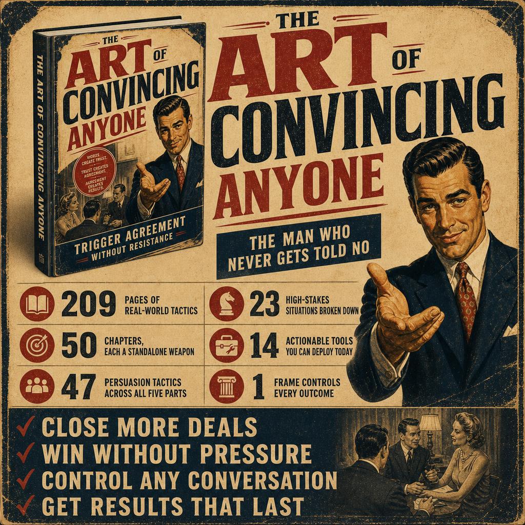 THE ART OF CONVINCING ANYONE: TRIGGER AGREEMENT WITHOUT RESISTANCE